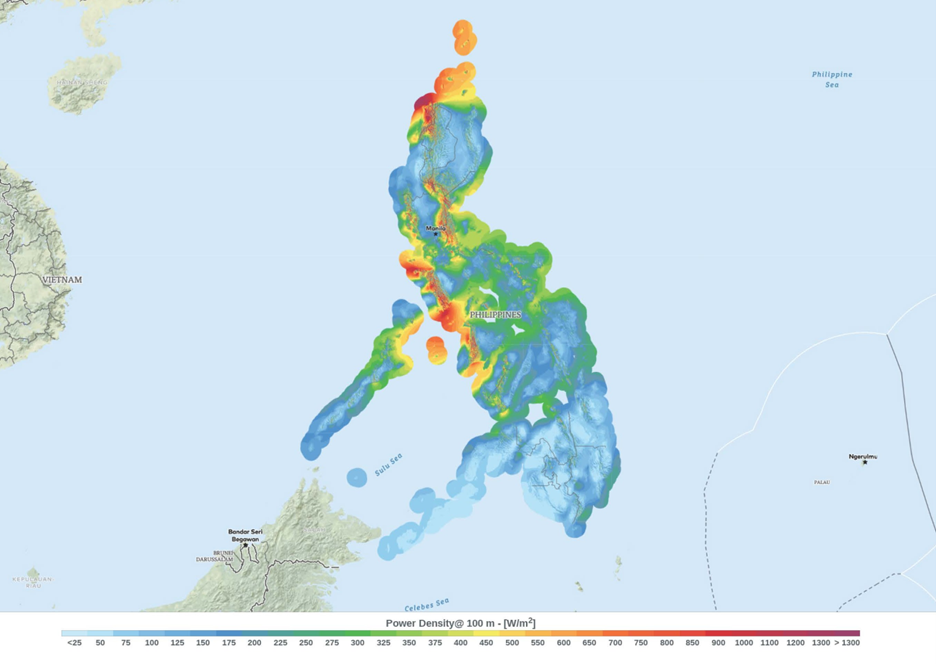 A map of the philippinesDescription automatically generated